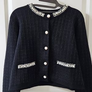 Vintage Jacket with pearls